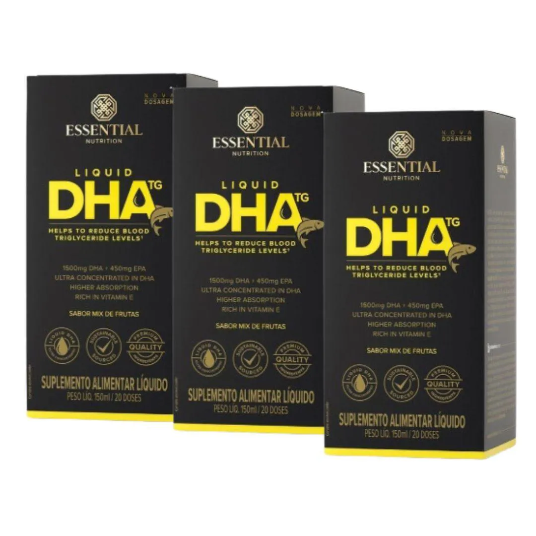 KIT 3X DHA LIQUID TG (150ML) - ESSENTIAL NUTRITION