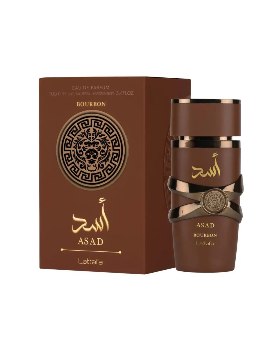 LATTAFA PERFUME ASAD BOURBON EAU DE PARFUM SPRAY UNISSEX, 100 ML