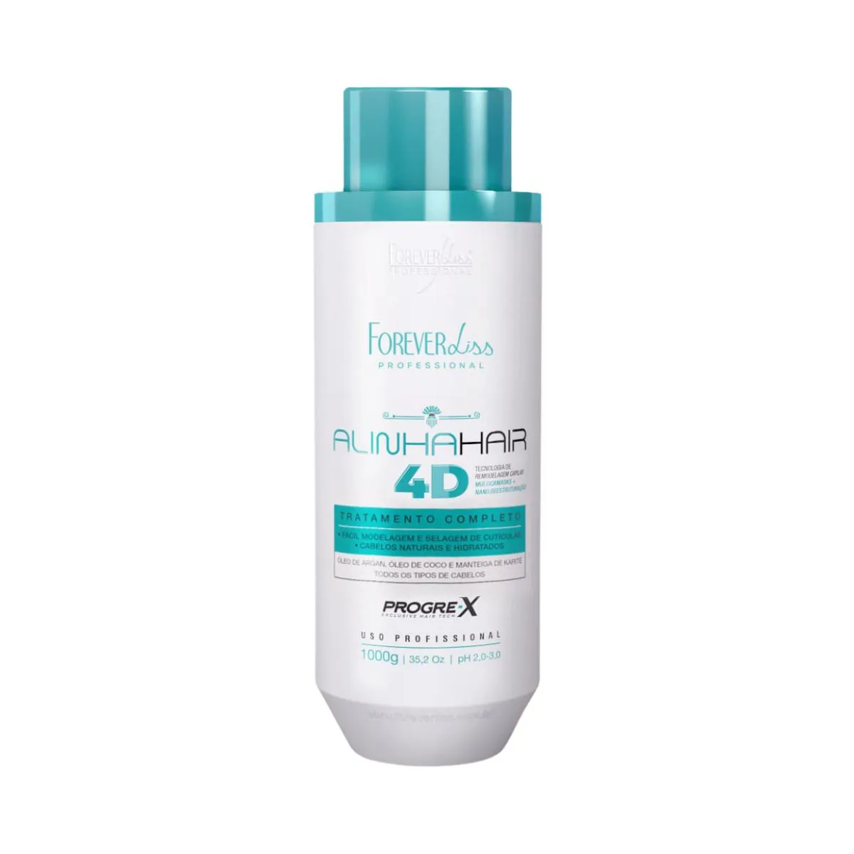 PROGRESSIVA REALINHAMENTO CAPILAR HIDRATAçãO FOREVER LISS 1L