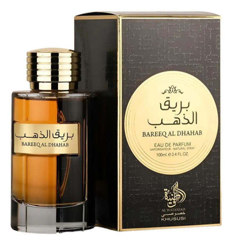 AL WATANIAH BAREEQ AL DHAHAB MASCULINO EAU DE PARFUM 100ML