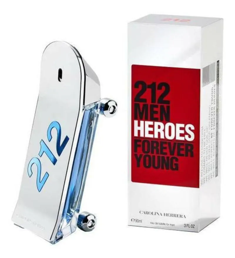 CAROLINA HERRERA 212 HEROES MASCULINO EAU DE TOILETTE 90ML