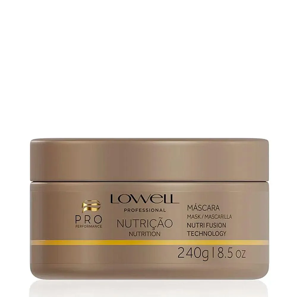LOWELL PRO PERFOMANCE NUTRIçãO - MáSCARA CAPILAR 240G