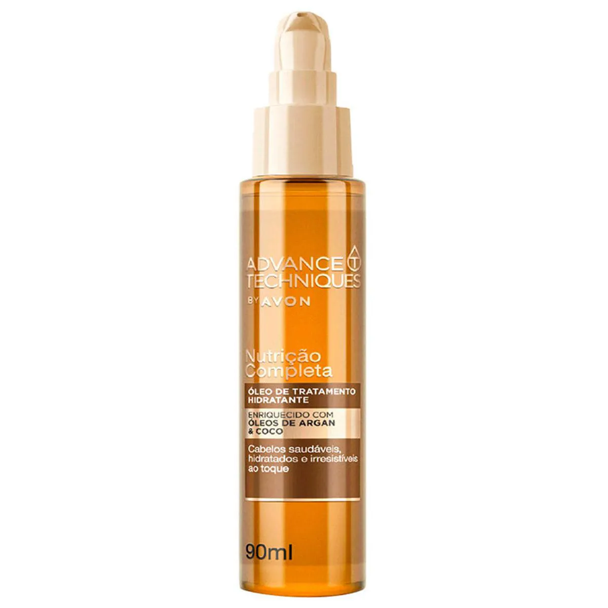 ÓLEO DE TRATAMENTO HIDRATANTE ADVANCE TECHNIQUES AVON: ARGAN E COCO