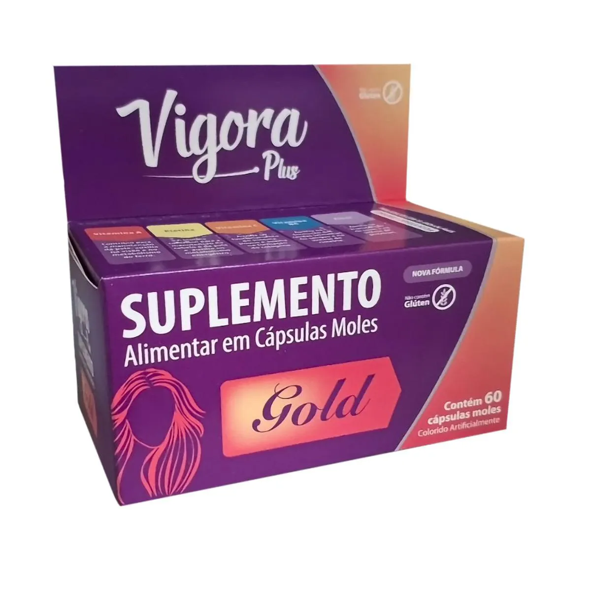 SUPLEMENTO VIGORA PLUS GOLD 60 CPS - PRATI