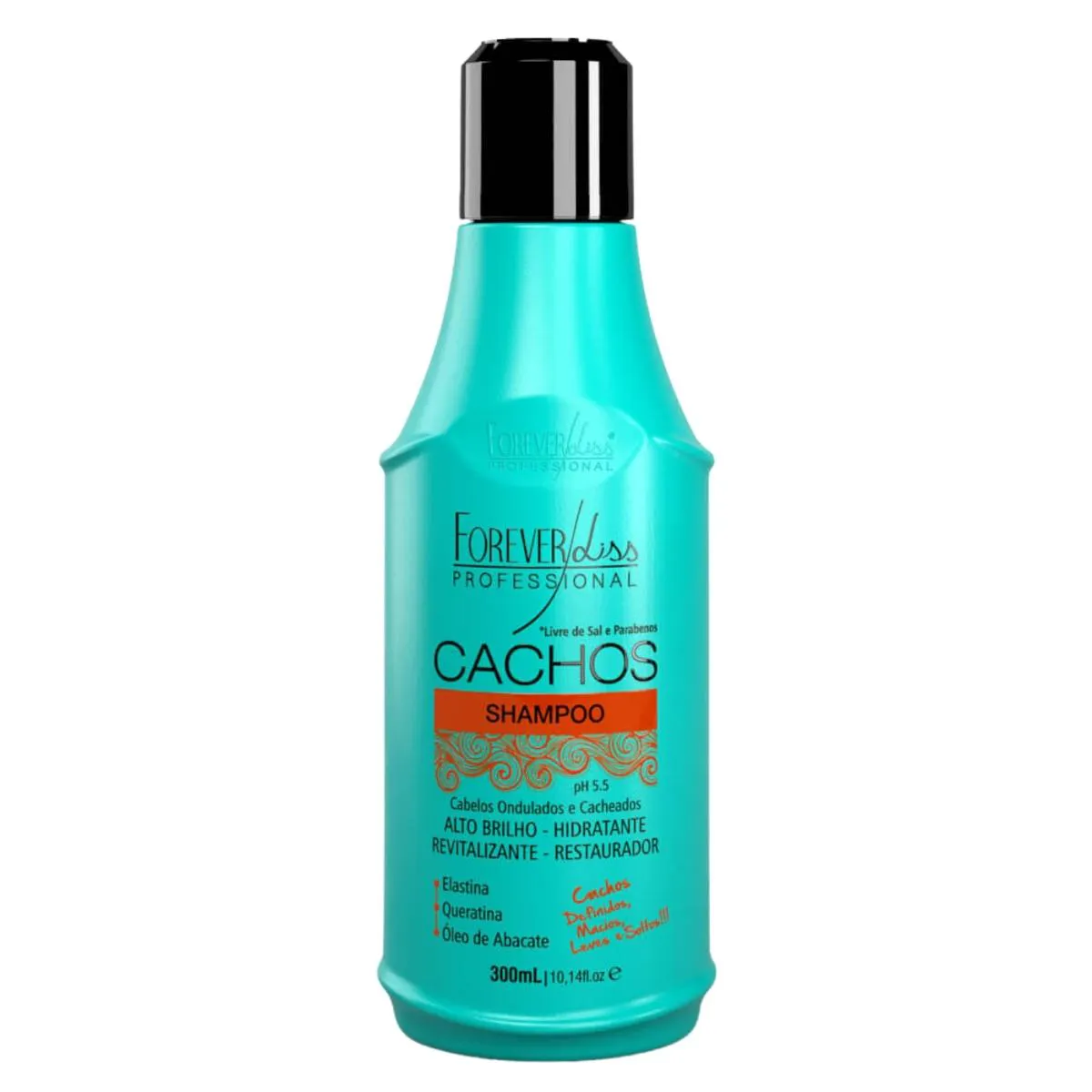 SHAMPOO FOREVER LISS CACHOS 300ML CABELOS ONDULADOS