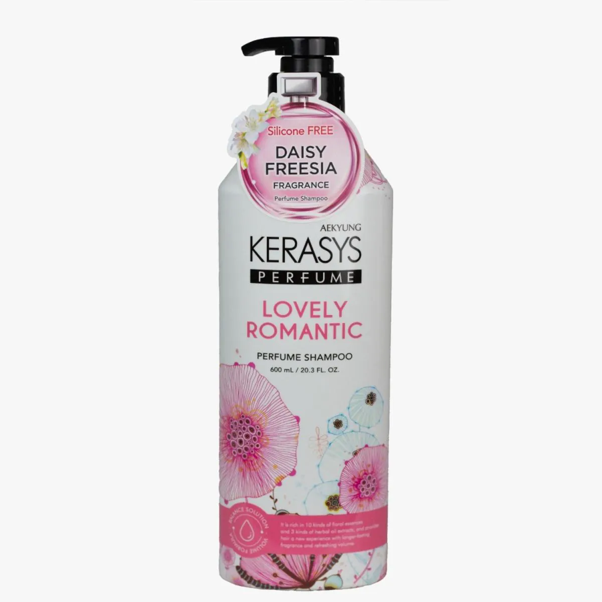 KERASYS PERFUME - LOVELY ROMANTIC SHAMPOO 600ML