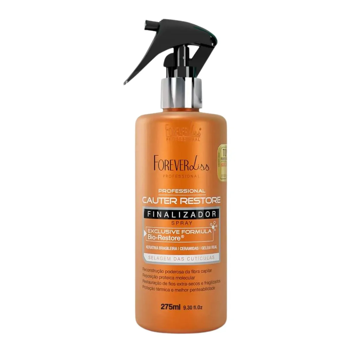 SPRAY FINALIZADOR FOREVER LISS CAUTERIZAçãO CAUTER RESTORE 275ML