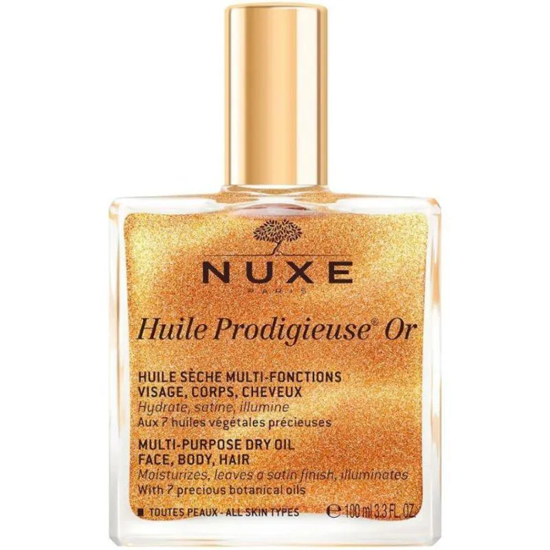 ÓLEO MULTIFUNCIONAL NUXE PARIS HUILE PRODIGIEUSE OR 100ML