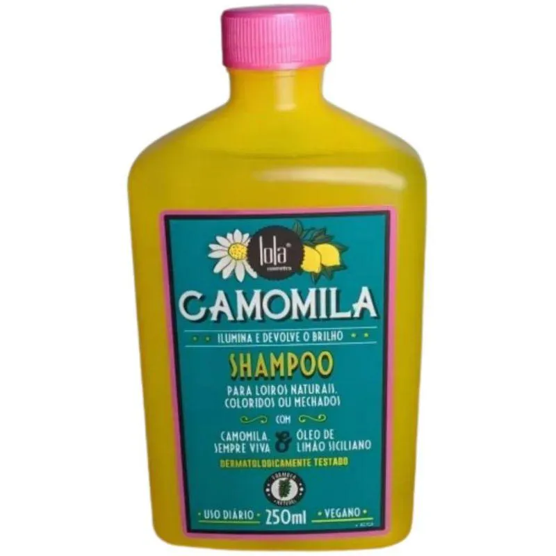 SHAMPOO CAMOMILA 250ML - LOLA