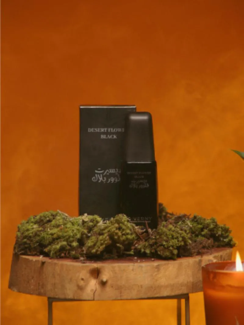 DESERT FLOWER BLACK EAU DE PARFUM MASCULINO - 30ML