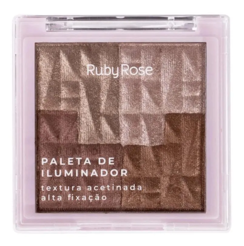 PALETA DE ILUMINADOR GLOWIST HB72342 RUBY ROSE