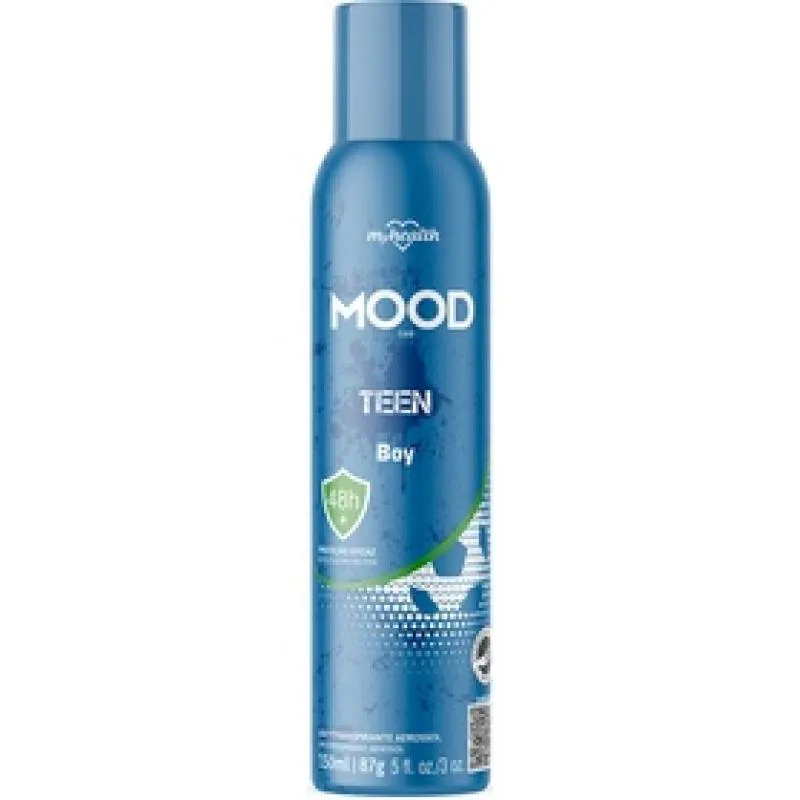 DESODORANTE MOOD AEROSOL 150 ML  Teen BOY 02 Unidades