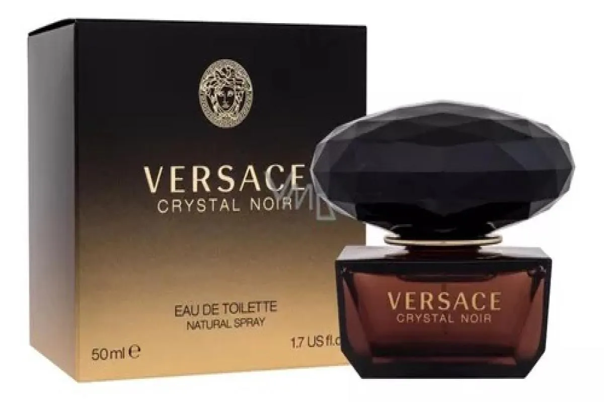 PERFUME FEMININO VERSACE CRYSTAL NOIR EAU DE TOILETTE 50ML