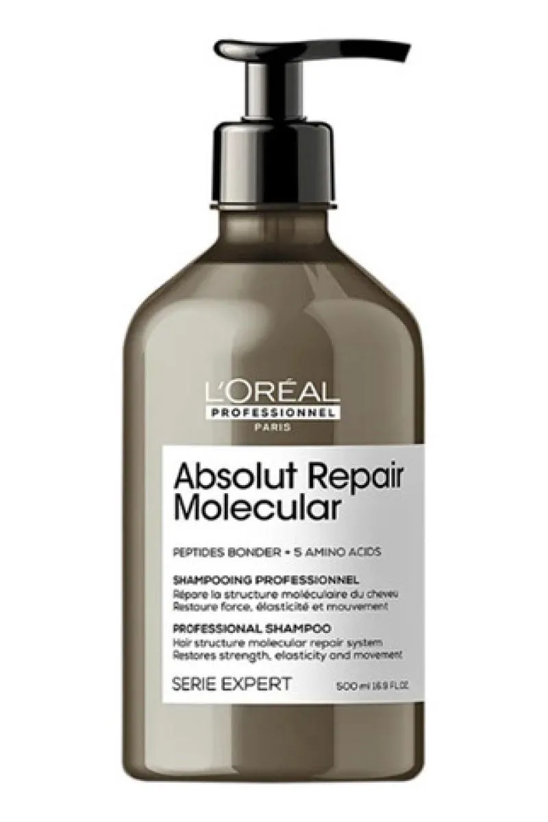 L&#039OREAL PROFESSIONNEL ABSOLUT REPAIR MOLECULAR SHAMPOO 500ML
