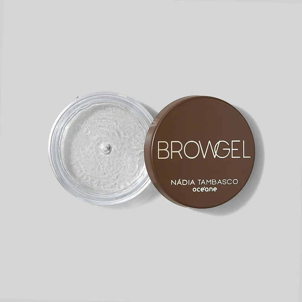 PINCEL PARA SOBRANCELHAS NáDIA TAMBASCO BY OCéANE - DUO BROW BRUSH