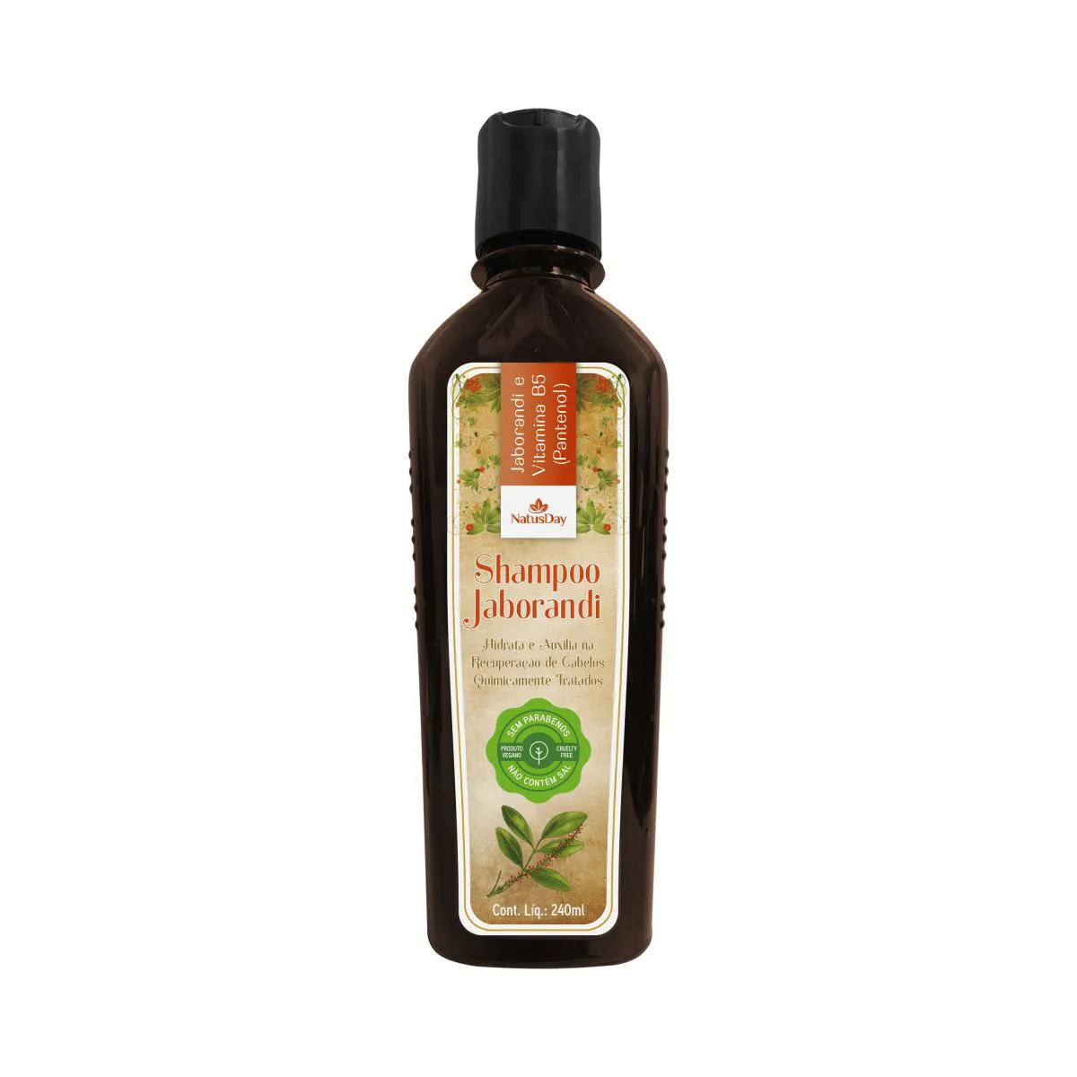 SHAMPOO DE JABORANDI - 240ML - NATUSDAY