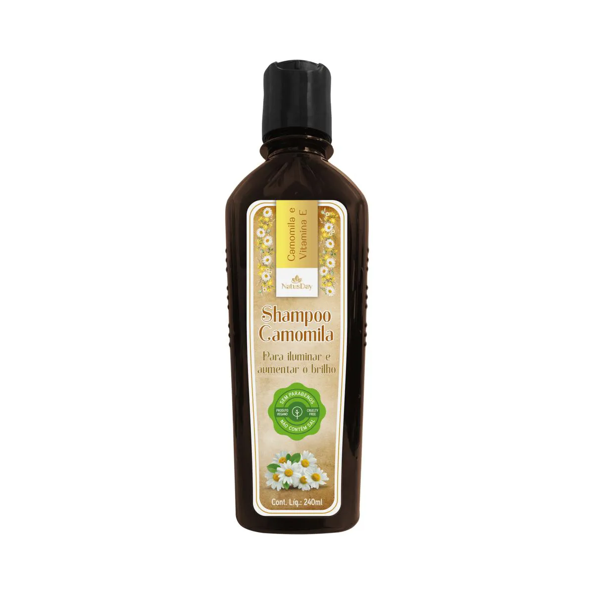 SHAMPOO DE CAMOMILA - 240ML - NATUSDAY