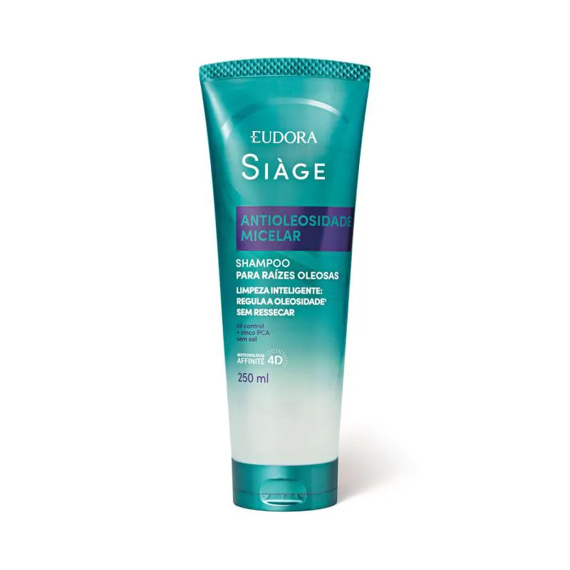EUDORA SIAGE ANTIOLEOSIDADE MICELAR SHAMPOO 250ML