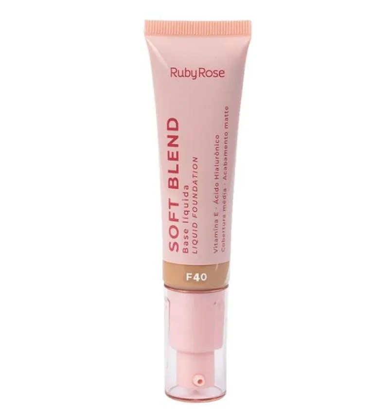 BASE LíQUIDA SOFT BLEND - RUBY ROSE F10 F10