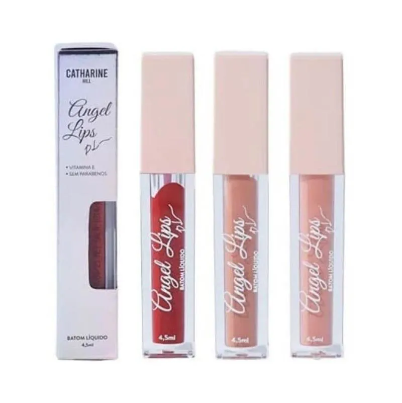 BATOM LIQUIDO ANGEL LIPS - BY PRI LESSA Capuccino