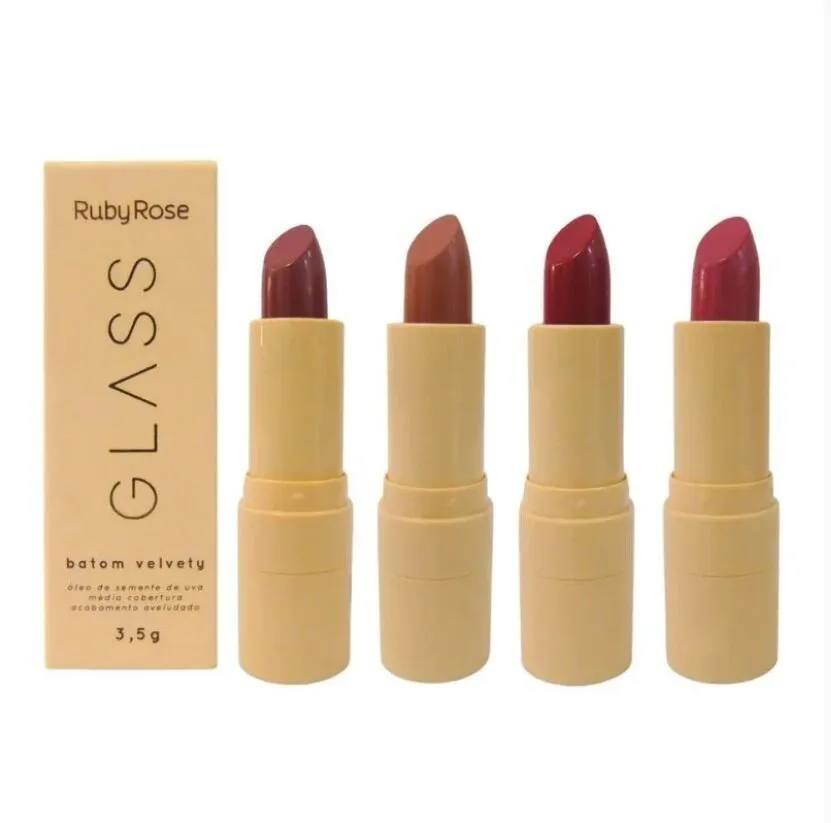 BATOM VELVETY GLASS - RUBY ROSE Bg04