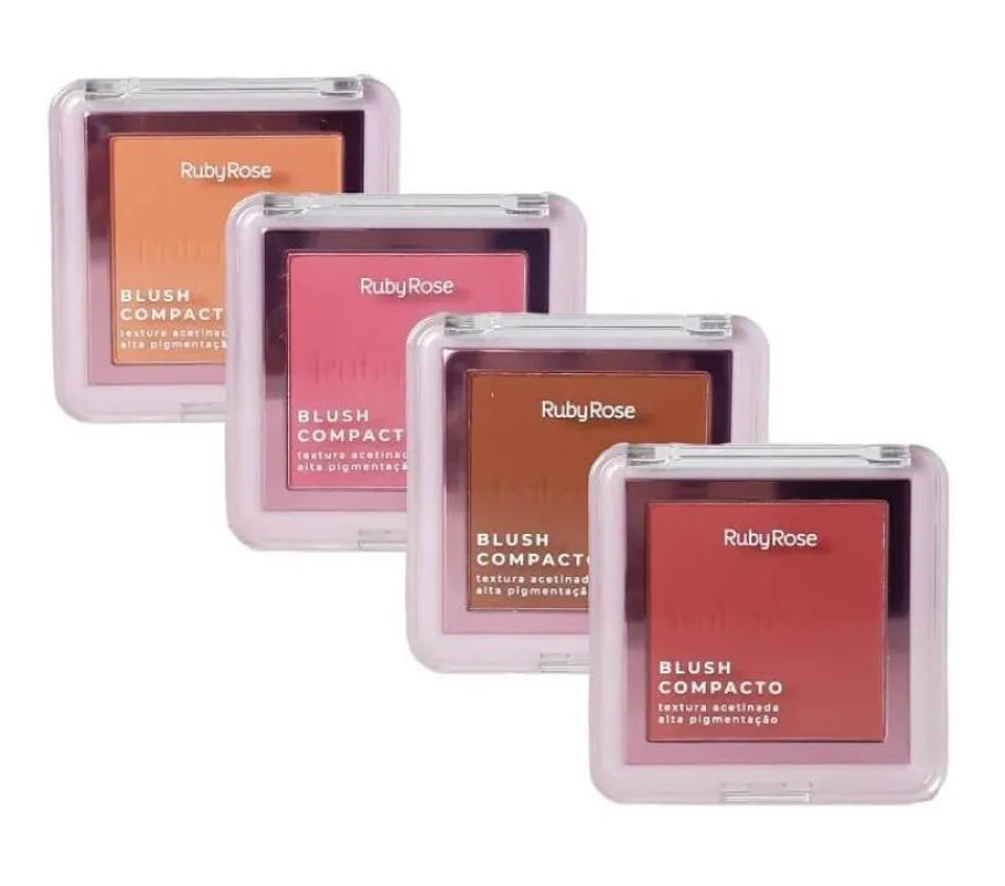 BLUSH COMPACTO - RUBY ROSE Bl40