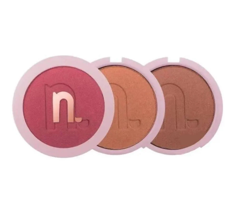 BLUSH COMPACTO INSTANT - NINA MAKEUP Barbie Barbie