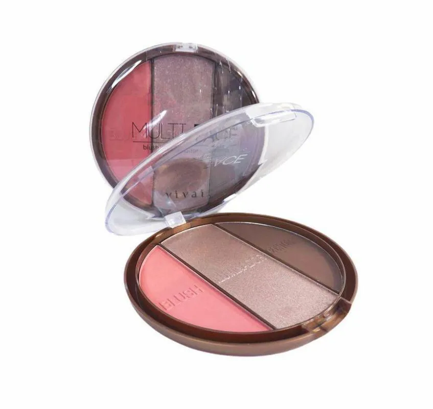BLUSH | ILUMINADOR | CONTORNO - MULTI FACE - VIVAI