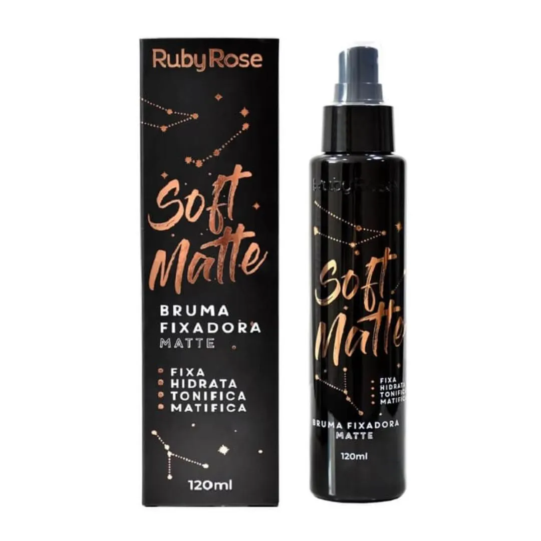 BRUMA FIXADORA SOFT MATTE - RUBY ROSE