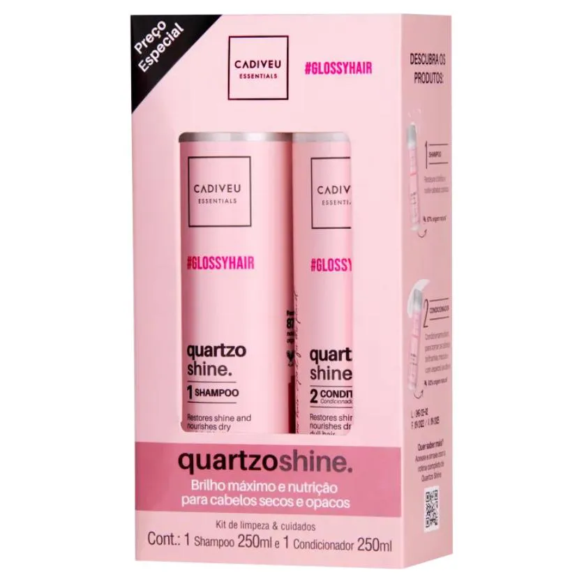 KIT HOME CARE QUARTZOSHINE - CADIVEU