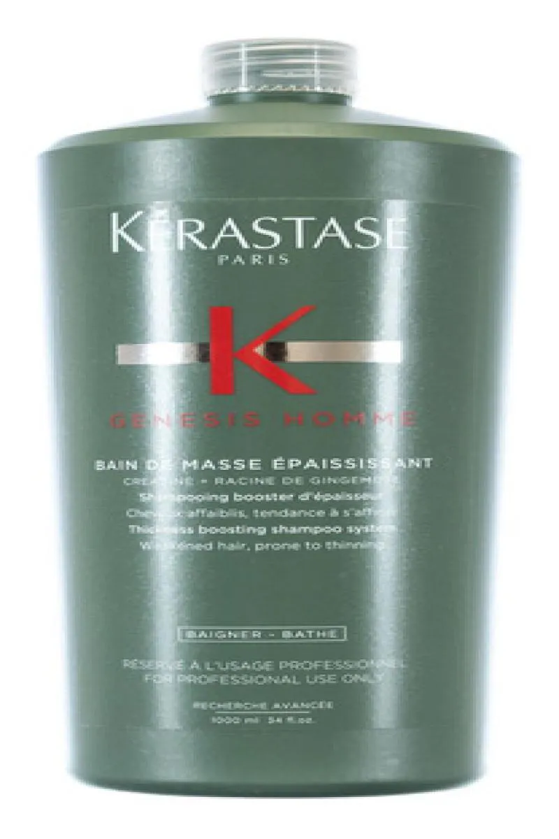 KéRASTASE GENESIS HOMME BAIN DE MASSE - SHAMPOO 1000ML