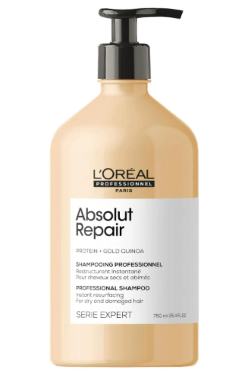 LORéAL ABSOLUT REPAIR GOLD QUINOA + PROTEIN - SHAMPOO 750ML