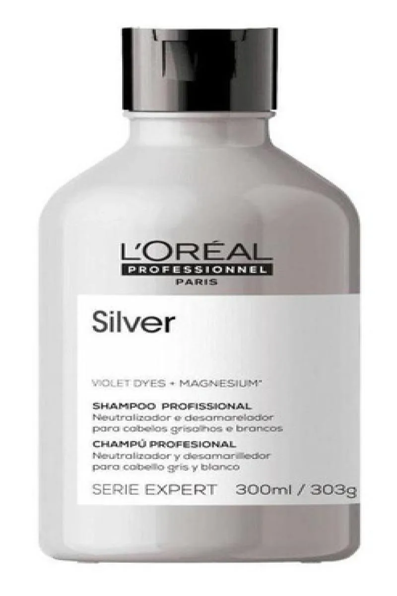 LORéAL PROFESSIONNEL SILVER- SHAMPOO 300MLS