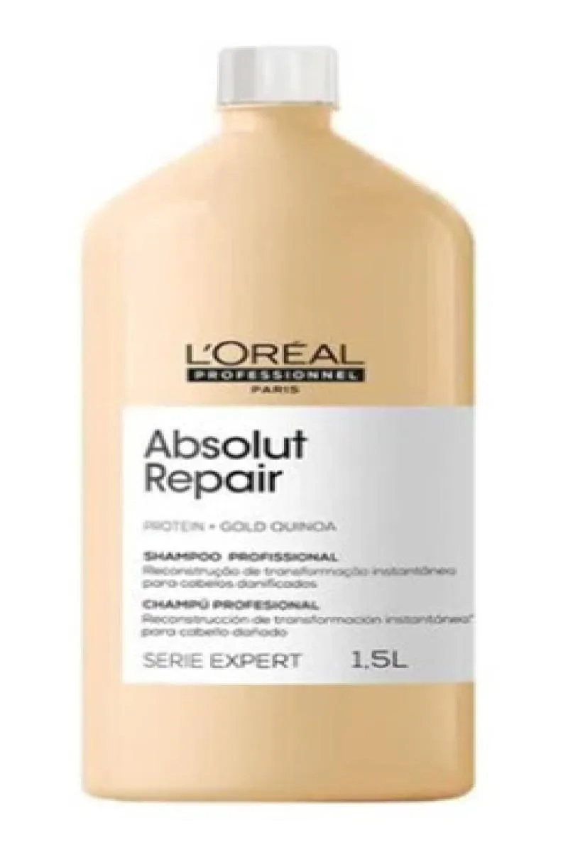 LORéAL SHAMPOO ABSOLUT REPAIR GOLD QUINOA 1500MLS