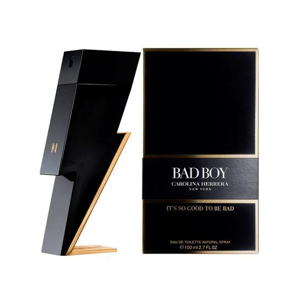 BAD BOY CAROLINA HERRERA EAU DE TOILETTE - PERFUME MASCULINO 100ML