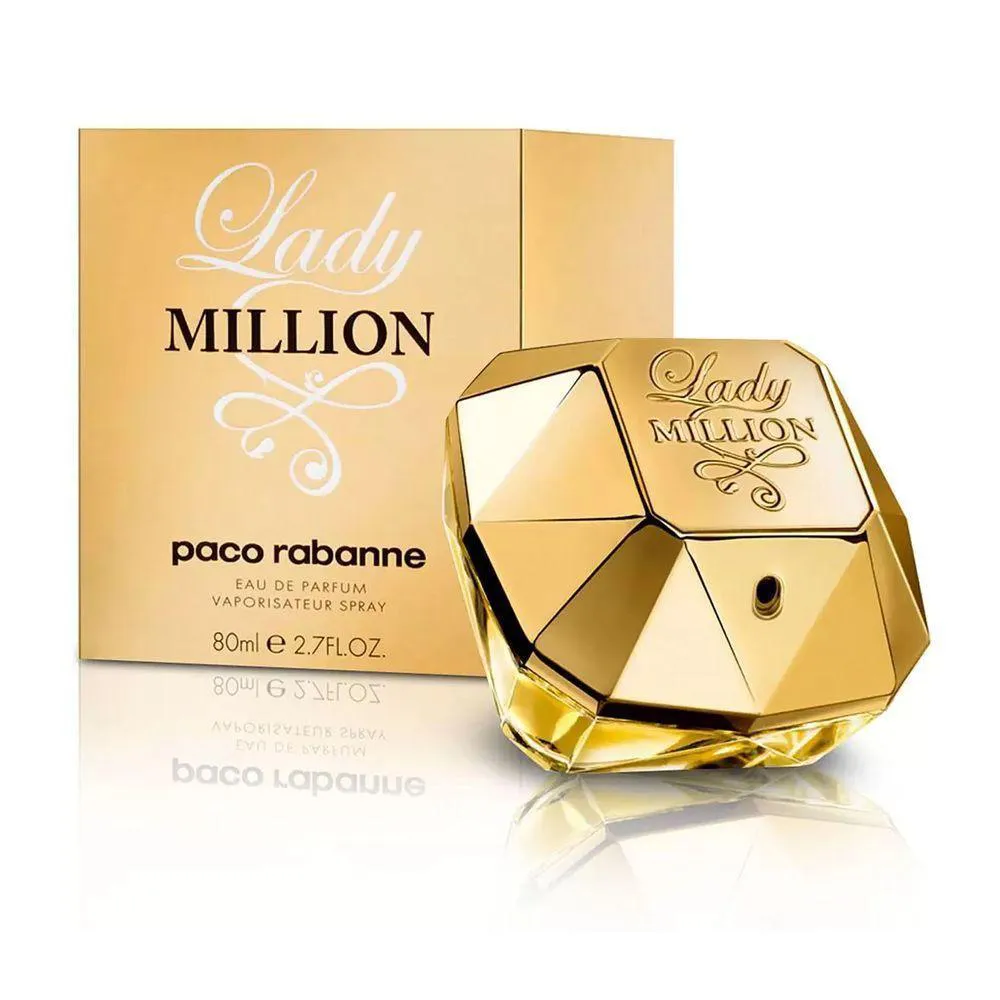 PACO RABANNE LADY MILLION EDP PERFUME FEMININO 80ML