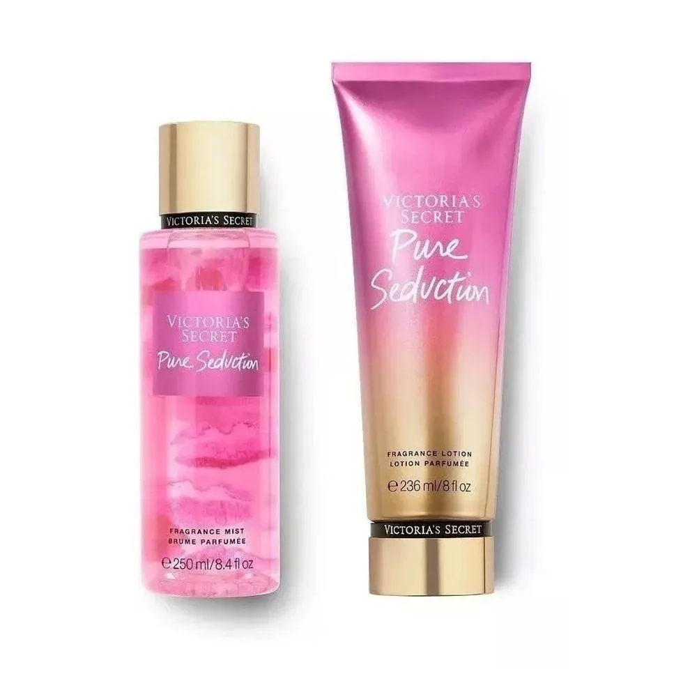 VICTORIA\'S SECRET PURE CREME SEDUCTION 236ML + BODY SPLASH 250 ML