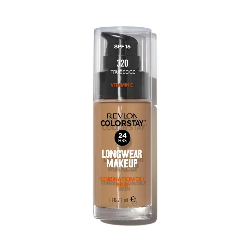BASE LíQUIDA REVLON COLORSTAY MAKEUP FOR COMBINATION OILY SKIN FPS 15 True Beige 320