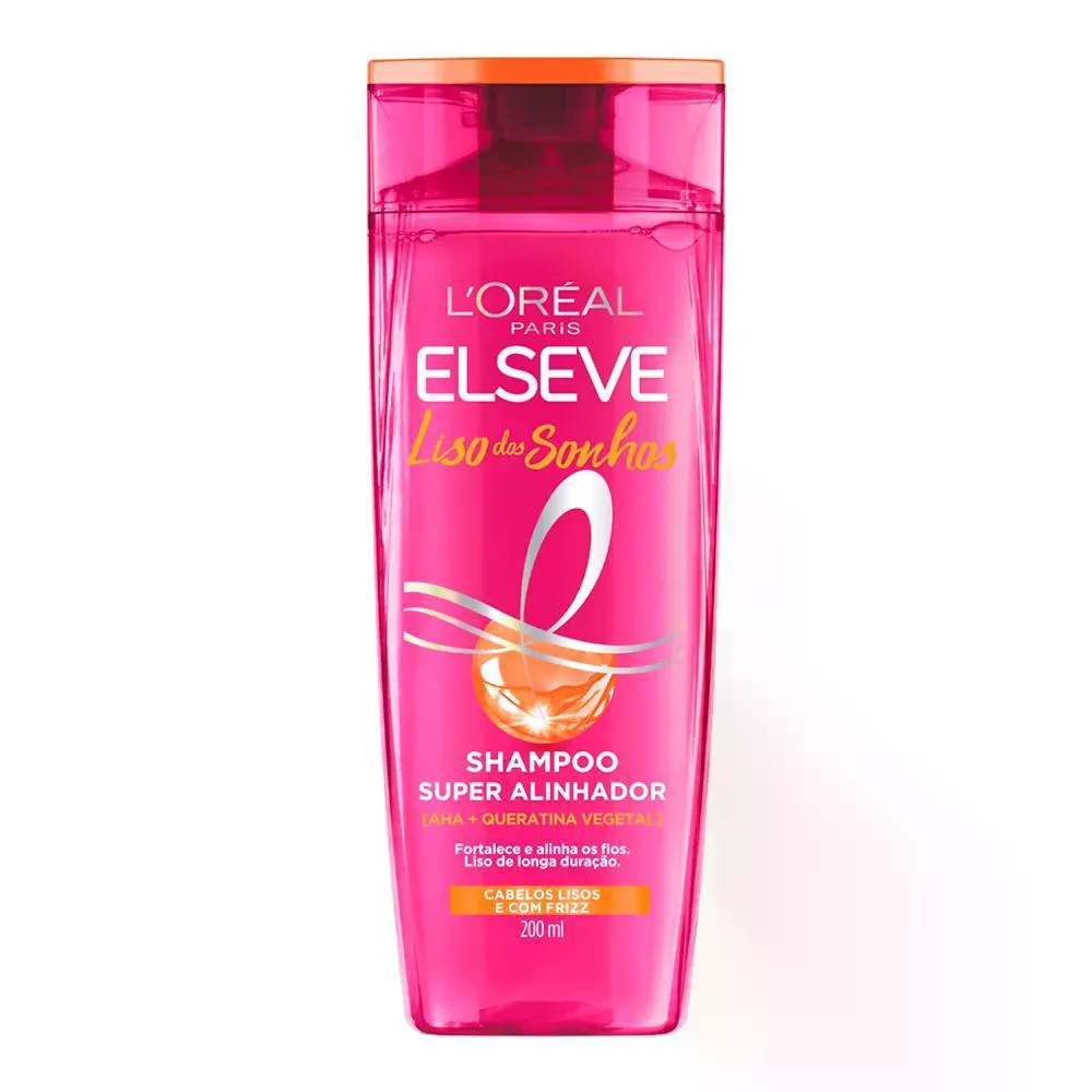 SHAMPOO ELSEVE LISOS DOS SONHOS ANTIFRIZZ 200ML