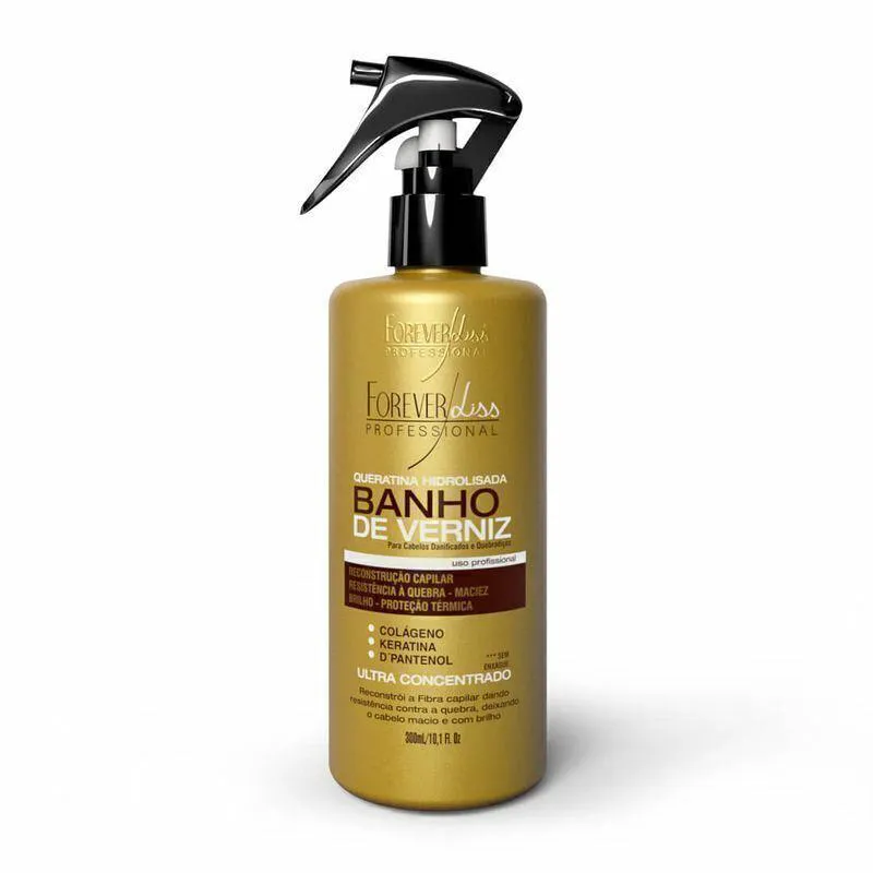 QUERATINA FOREVER LISS HIDROLISADA BANHO DE VERNIZ 300ML