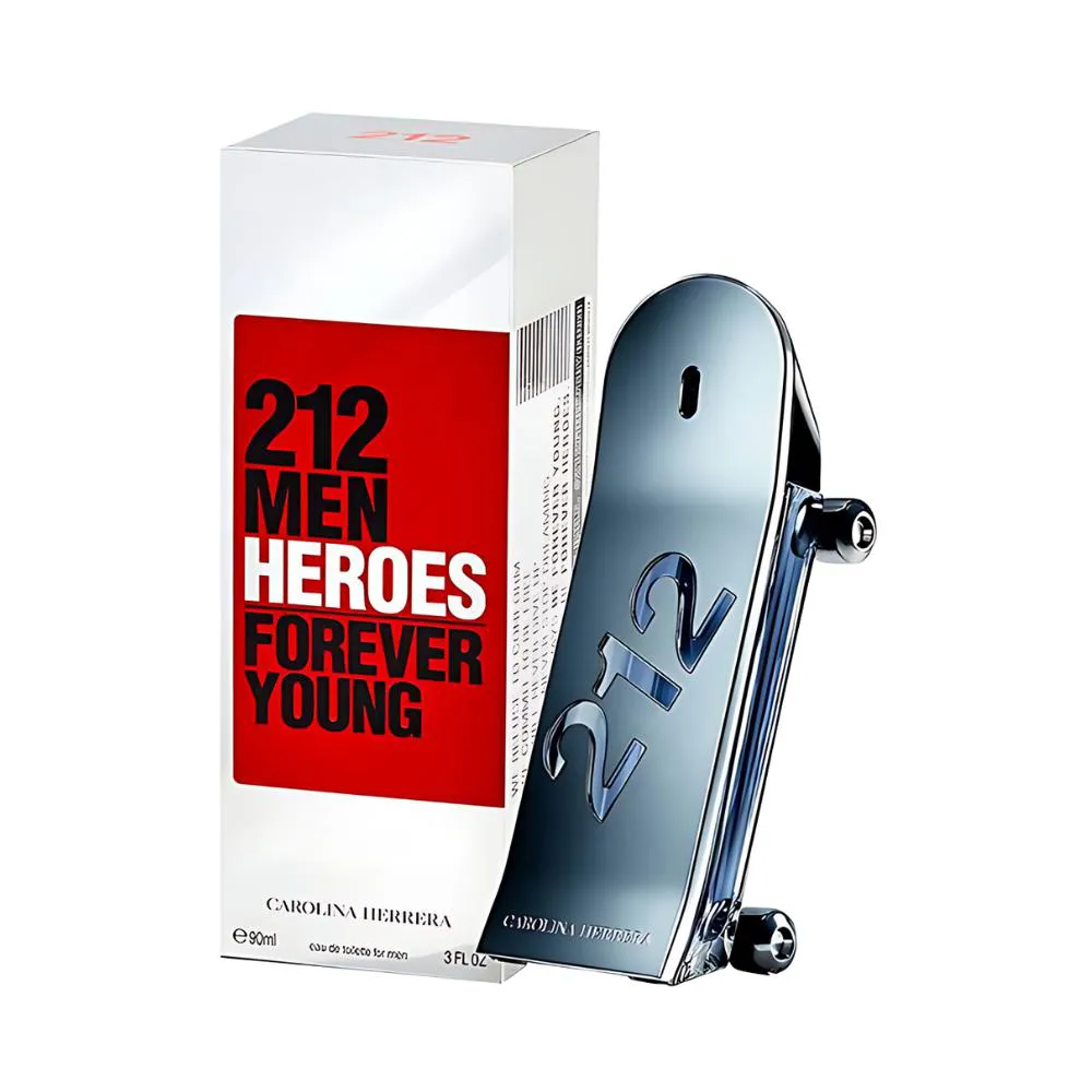 212 HEROES EAU DE TOILETTE MASCULINO - CAROLINA HERRERA 150ml