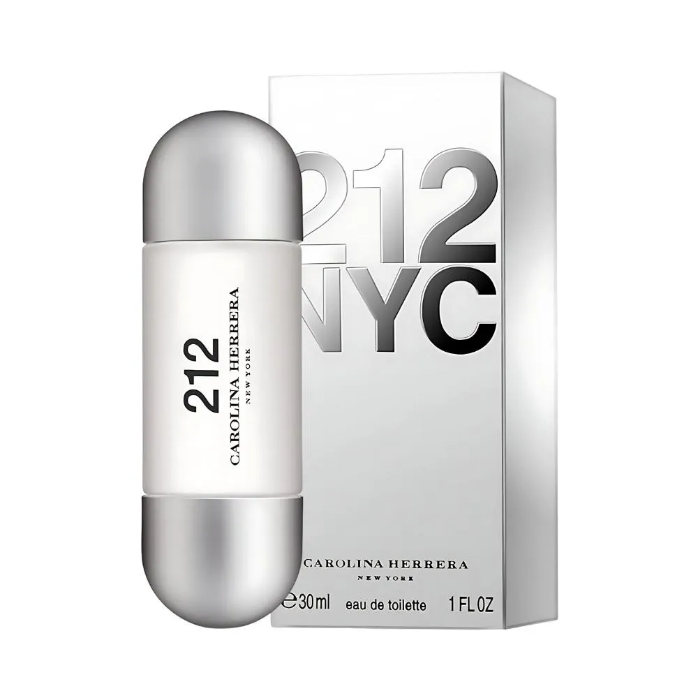 212 NYC EAU DE TOILETTE FEMININO - CAROLINA HERRERA 100ml