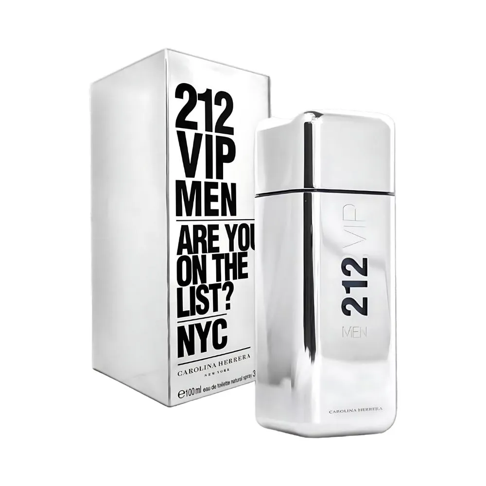 212 VIP MEN EAU DE TOILETTE MASCULINO - CAROLINA HERRERA 100ml