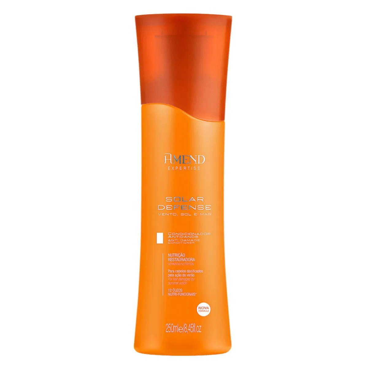 CONDICIONADOR AMEND SOLAR DEFENSE 250ML NUTRIçãO PROTEçãO UV