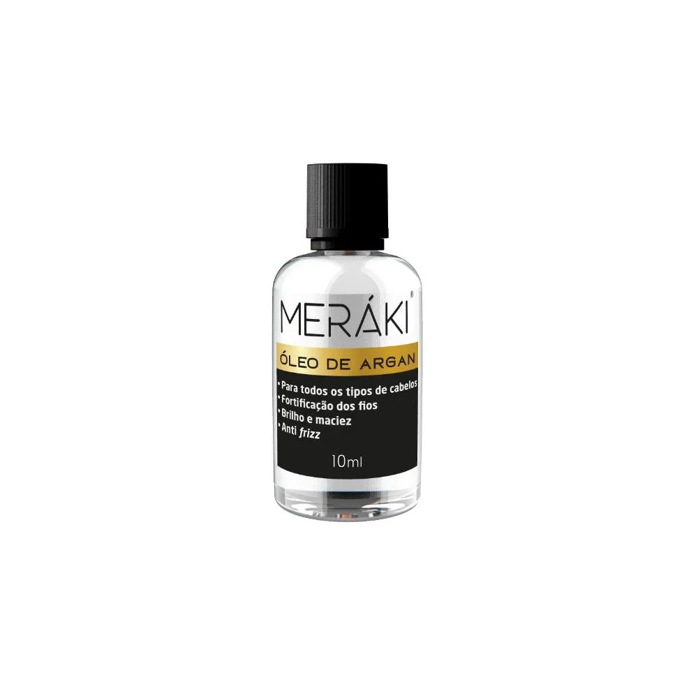 ÓLEO CAPILAR MERáKI ARGAN 10ML