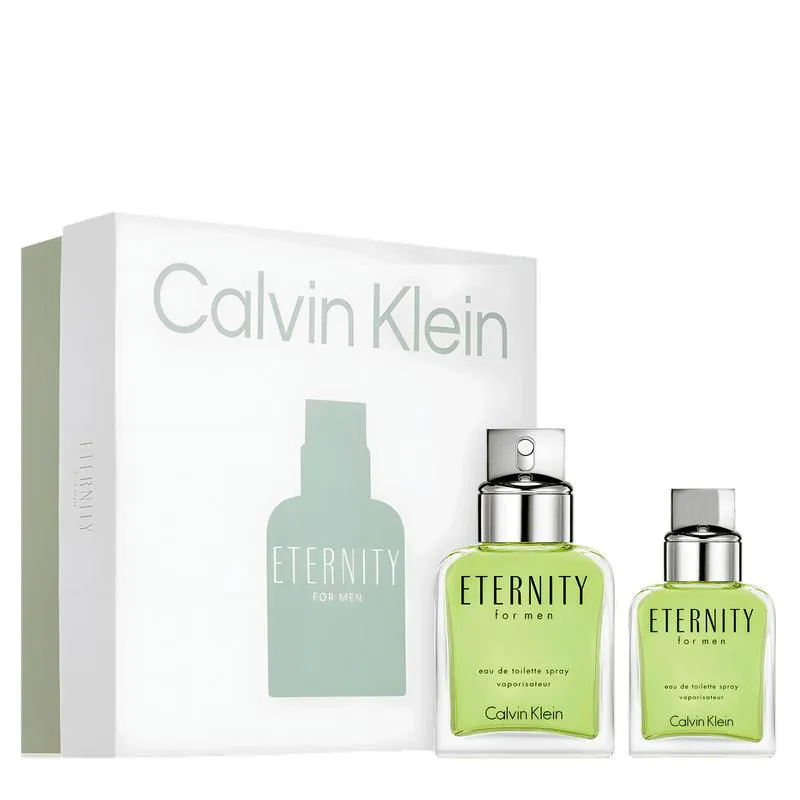 CALVIN KLEIN KIT ETERNITY MEN EAU DE TOILETTE 100ML + EAU DE TOILETTE 30ML