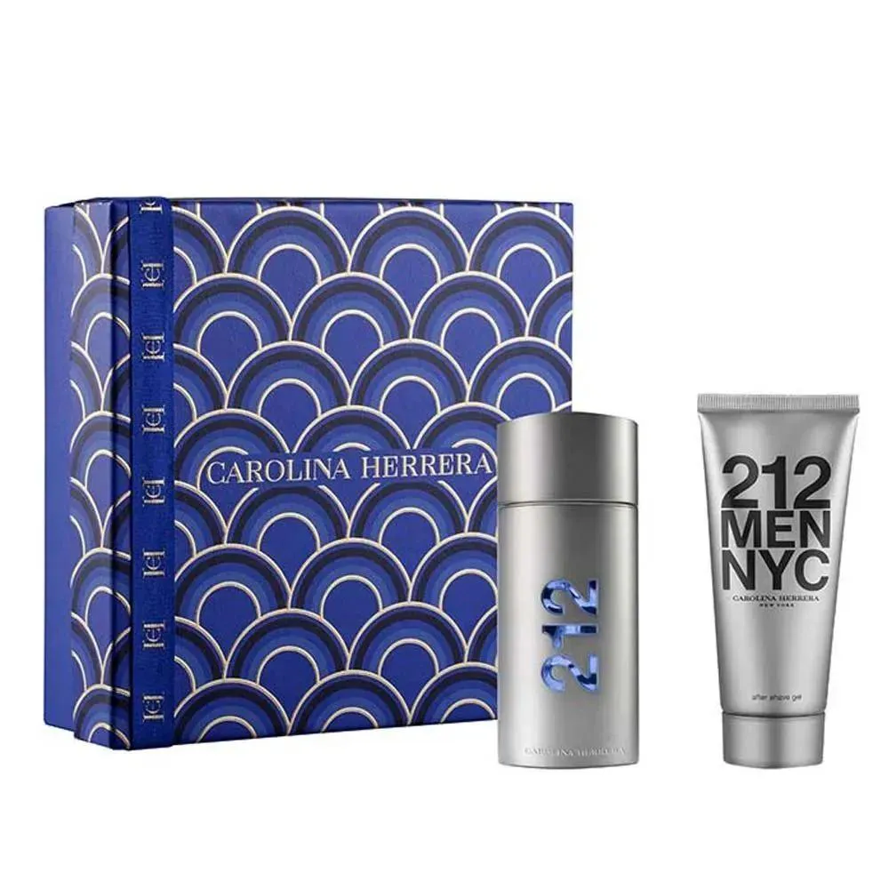 CAROLINA HERRERA 212 MEN 100ML + GEL POS BARBA 100ML