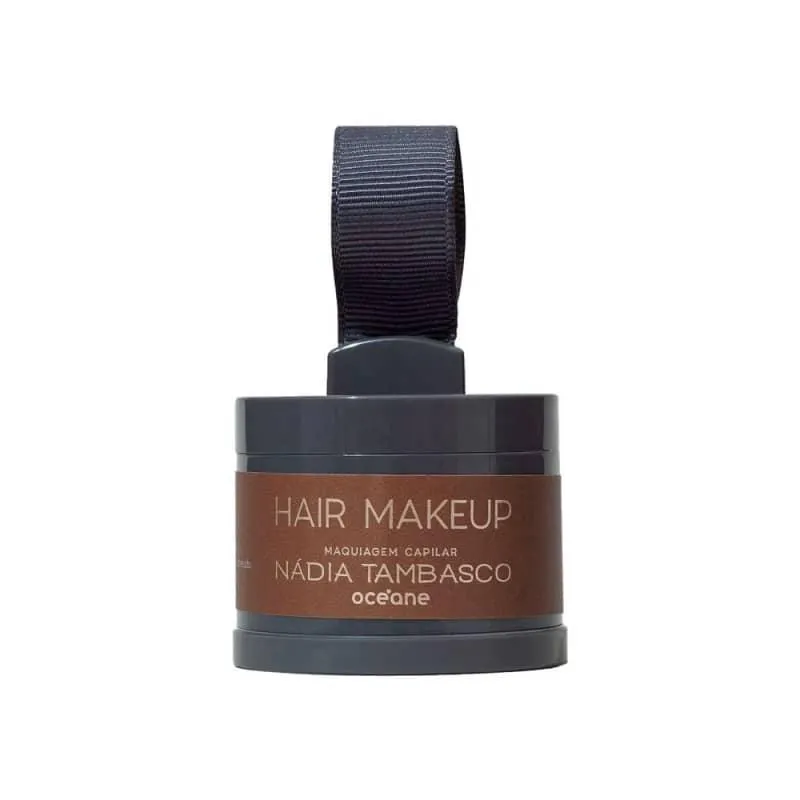NADIA TAMBASCO HAIR MAKEUP MAQUIAGEM CAPILAR Castanho  4G