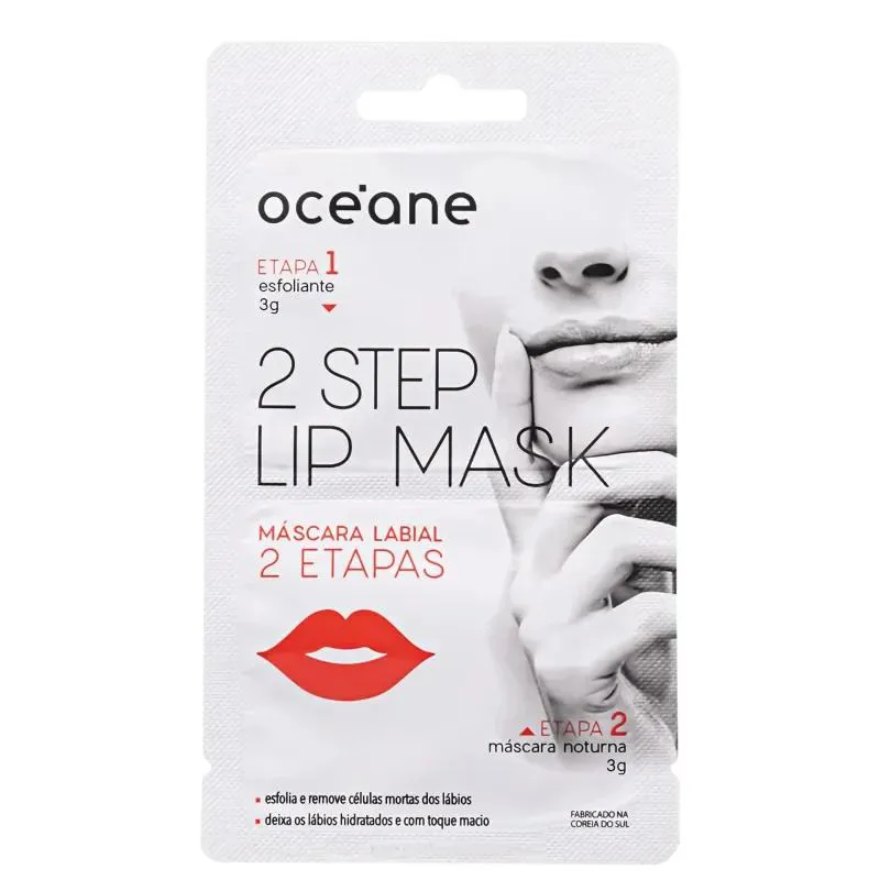 OCEANE 2 STEP LIP MASK MASCARA LABIAL 2 ETAPAS 3G
