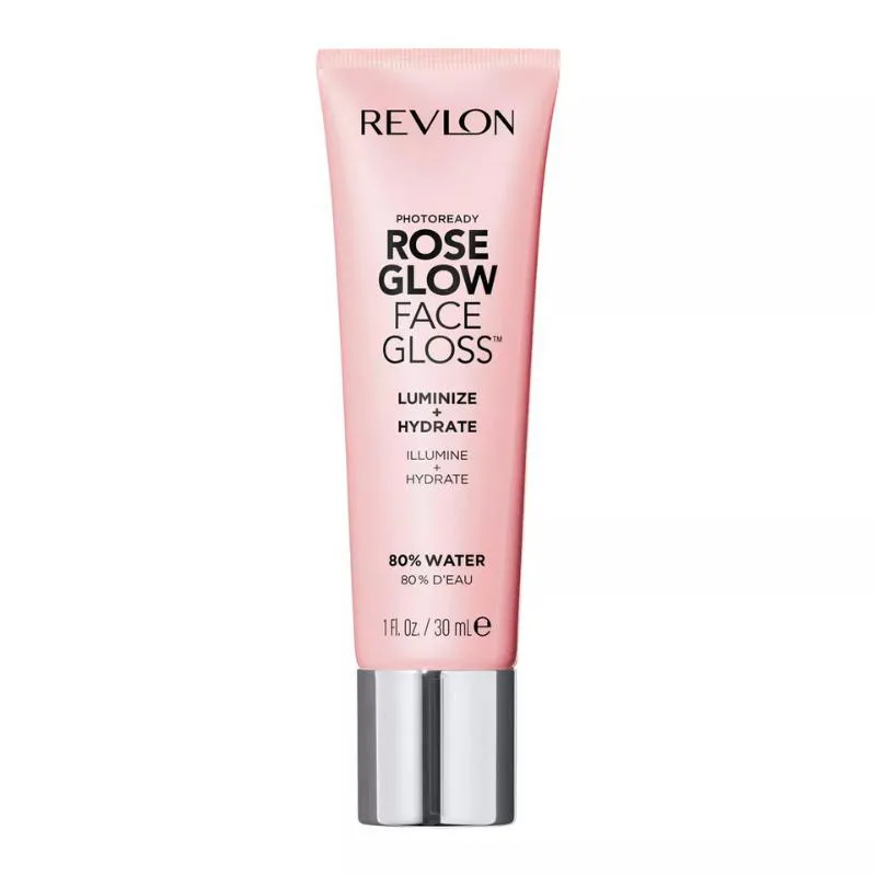 REVLON ROSE GLOW FACE GLOSS LUMINIZE + HYDRATE PREPARADOR FACIAL MULTIUSO 30ML